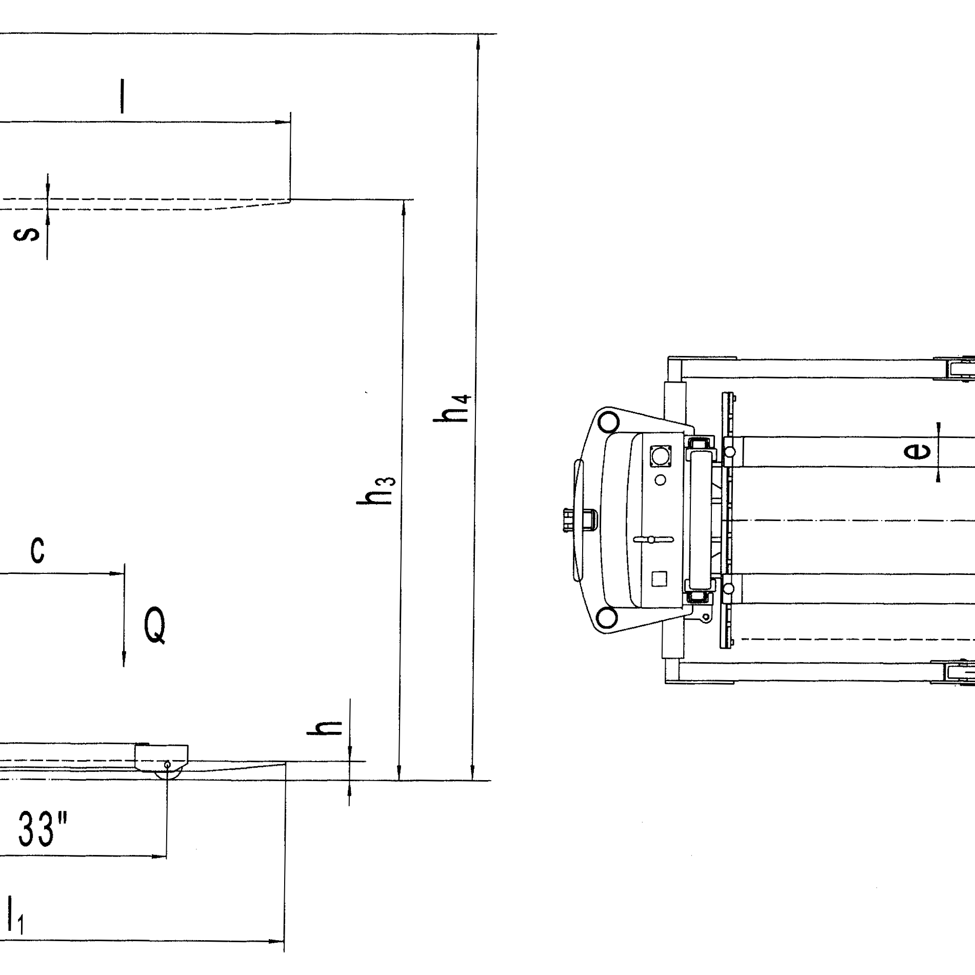 SPN22AG Semi-Electric Straddle Stacker – 2,200lb Capacity – ESS LIFTS